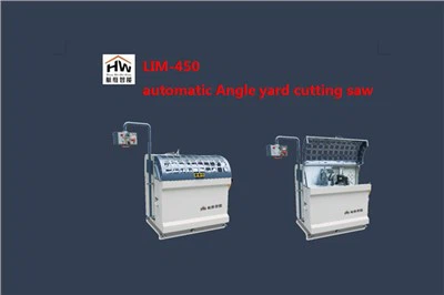 Vinkel CNC dubbel huvudsåg